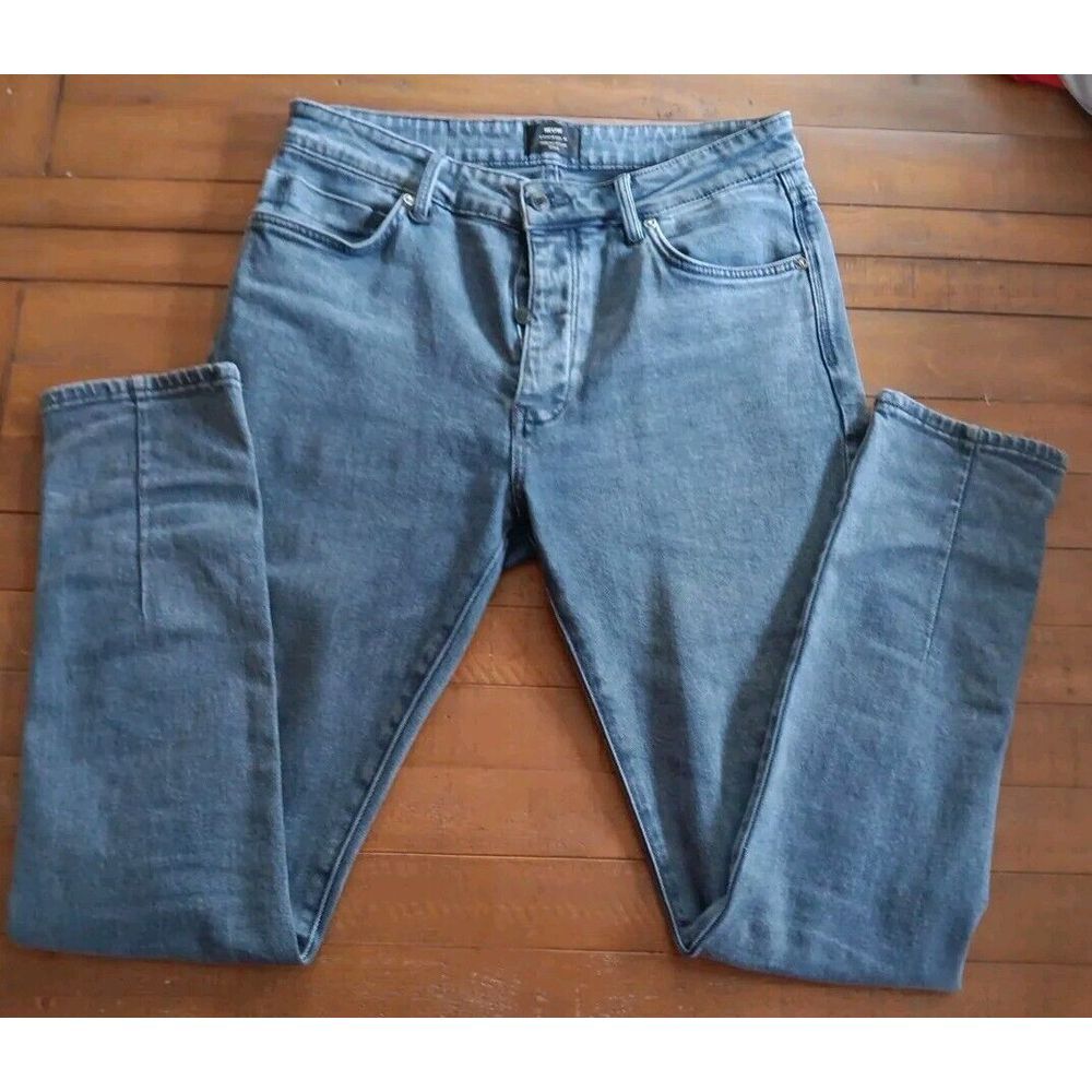 Neuw Mens Size Jeans 32x31 Denim Ray Slim Fit‎ Tapered  $199 Retail